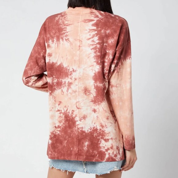 Free People Be Free Tie Dye Top - Cabernet Combo - Picture 2 of 7